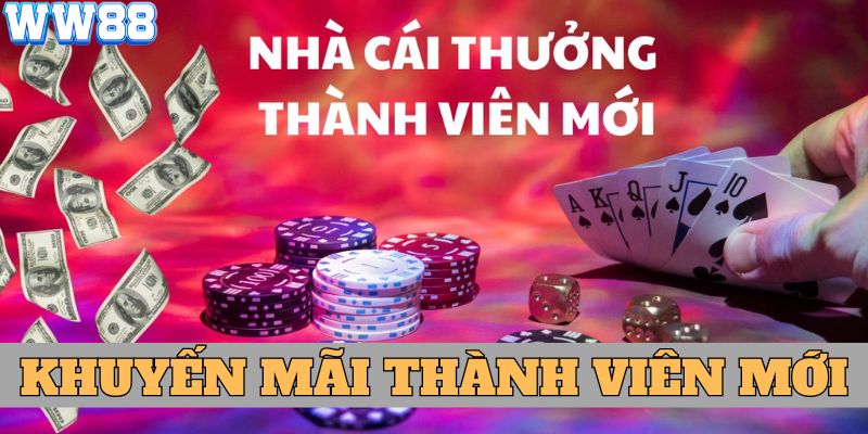 Thưởng khuyến mãi 188k cho thành viên mới